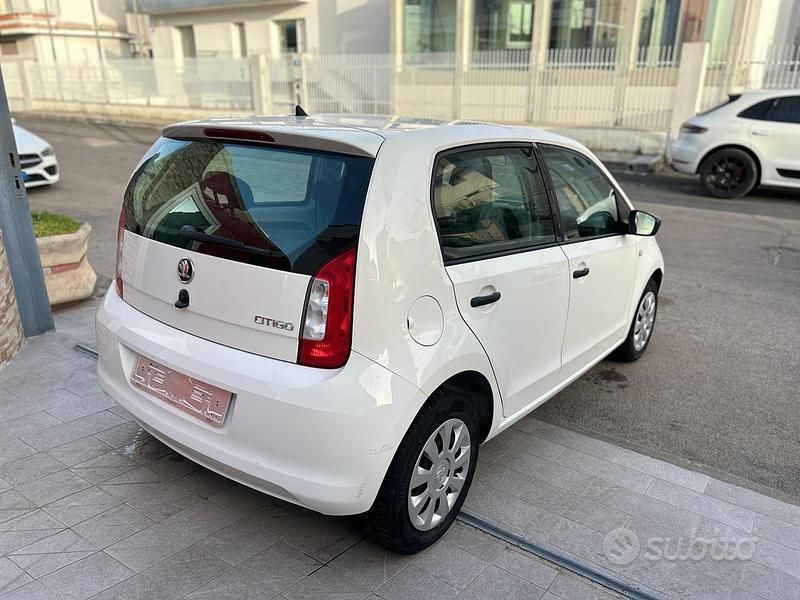 Usata Skoda Citigo Active 60 CV (44 kW) 2017 Bianco Utilitaria