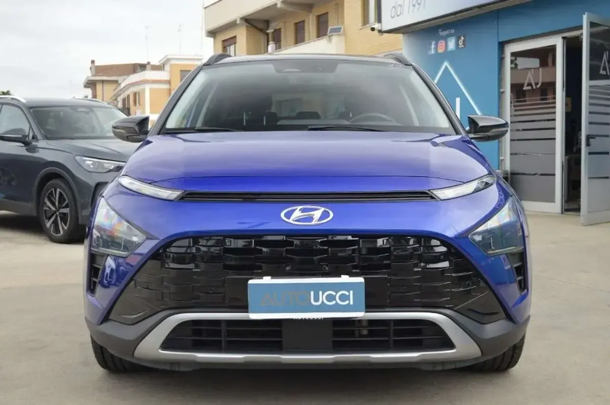Usata Hyundai Bayon 101 CV (74 kW) 2021 Intense blue SUV