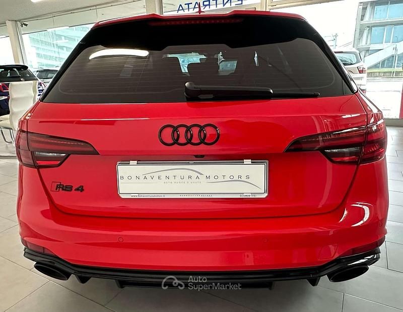 Usata Audi RS4 Ambiente 450 CV (330 kW) 2019 Rosso Station wagon