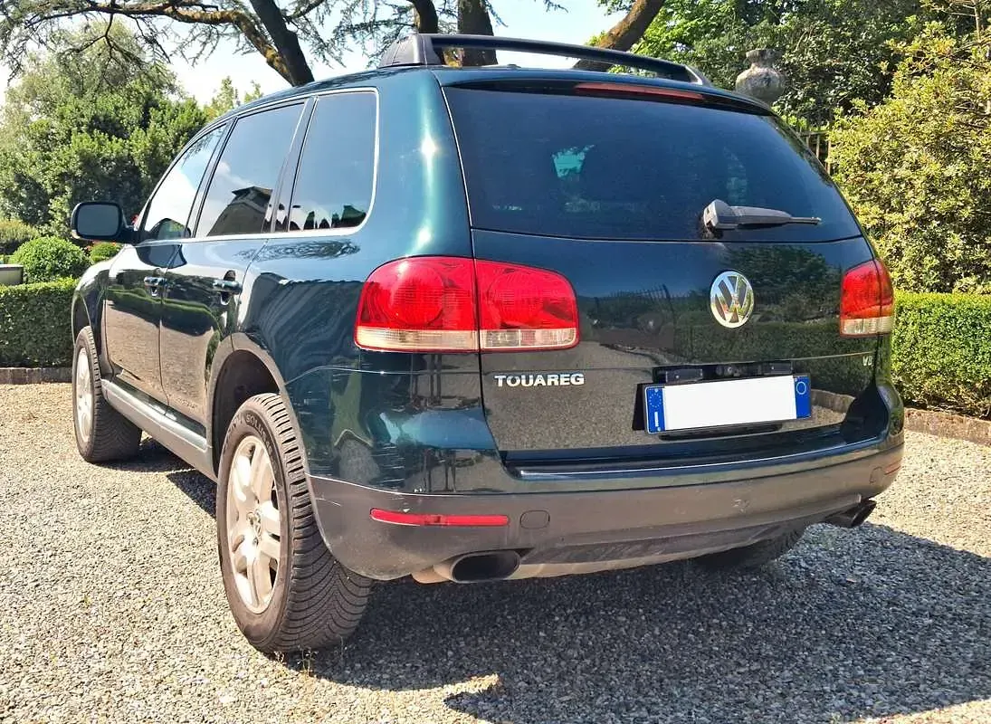 Usata VW Touareg 310 CV (228 kW) 2004 Verde SUV