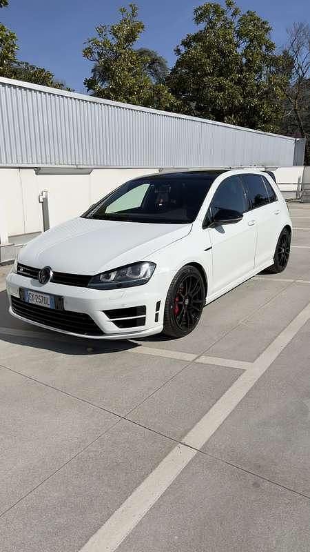 Usata VW Golf VII R 400 CV (294 kW) 2015 Bianco Berlina