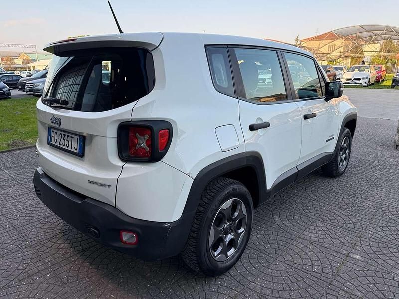 Usata Jeep Renegade Sport 120 CV (88 kW) 2017 Bianco SUV