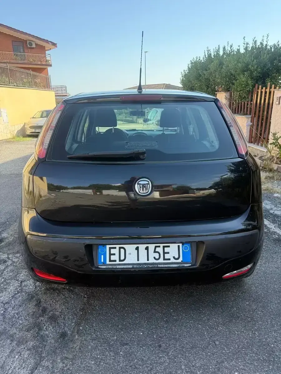 Usata Fiat Punto Evo Active 75 CV (55 kW) 2012 Nero Utilitaria