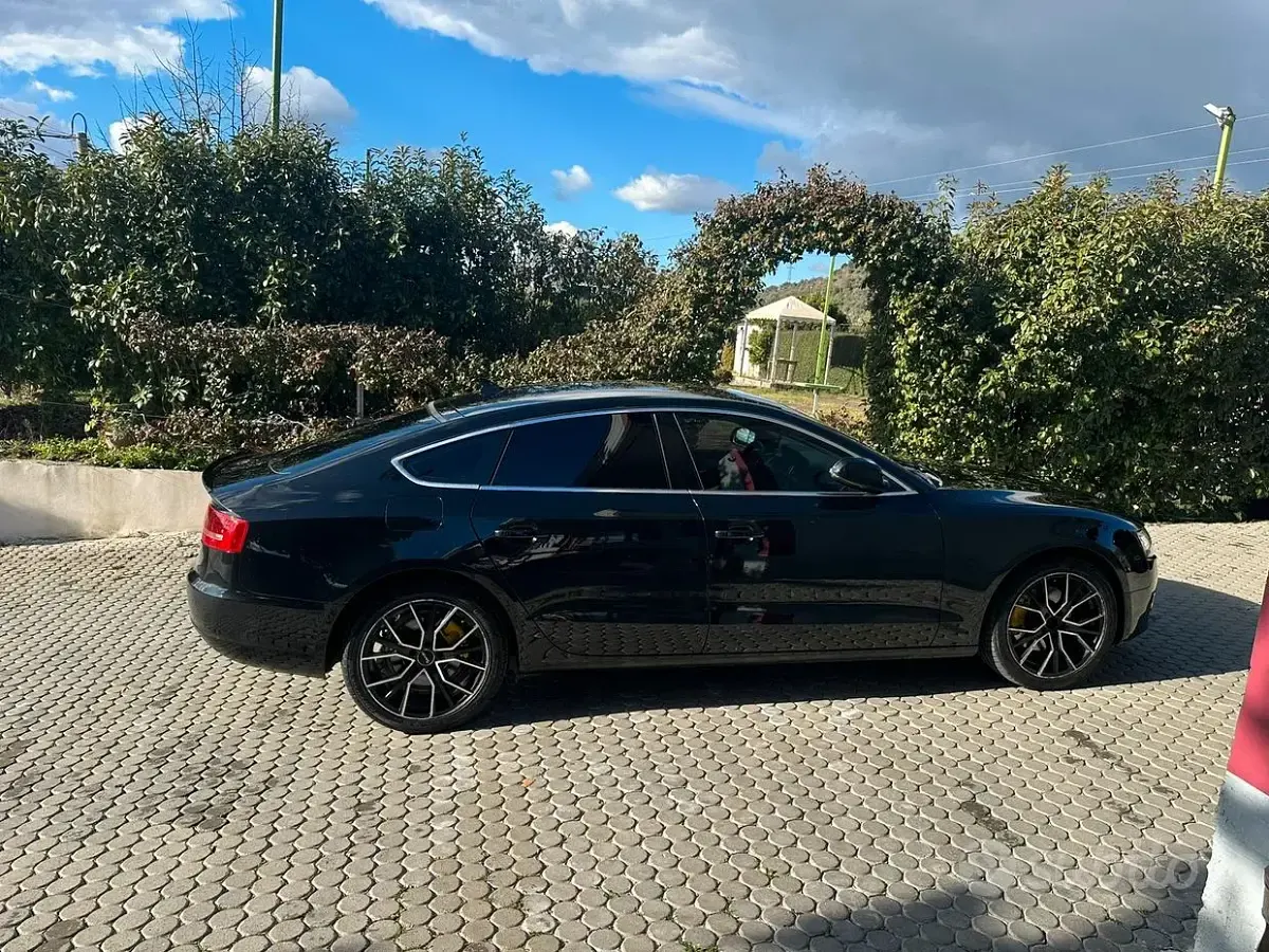Usata Audi A5 170 CV (125 kW) 2010 Nero Coupé