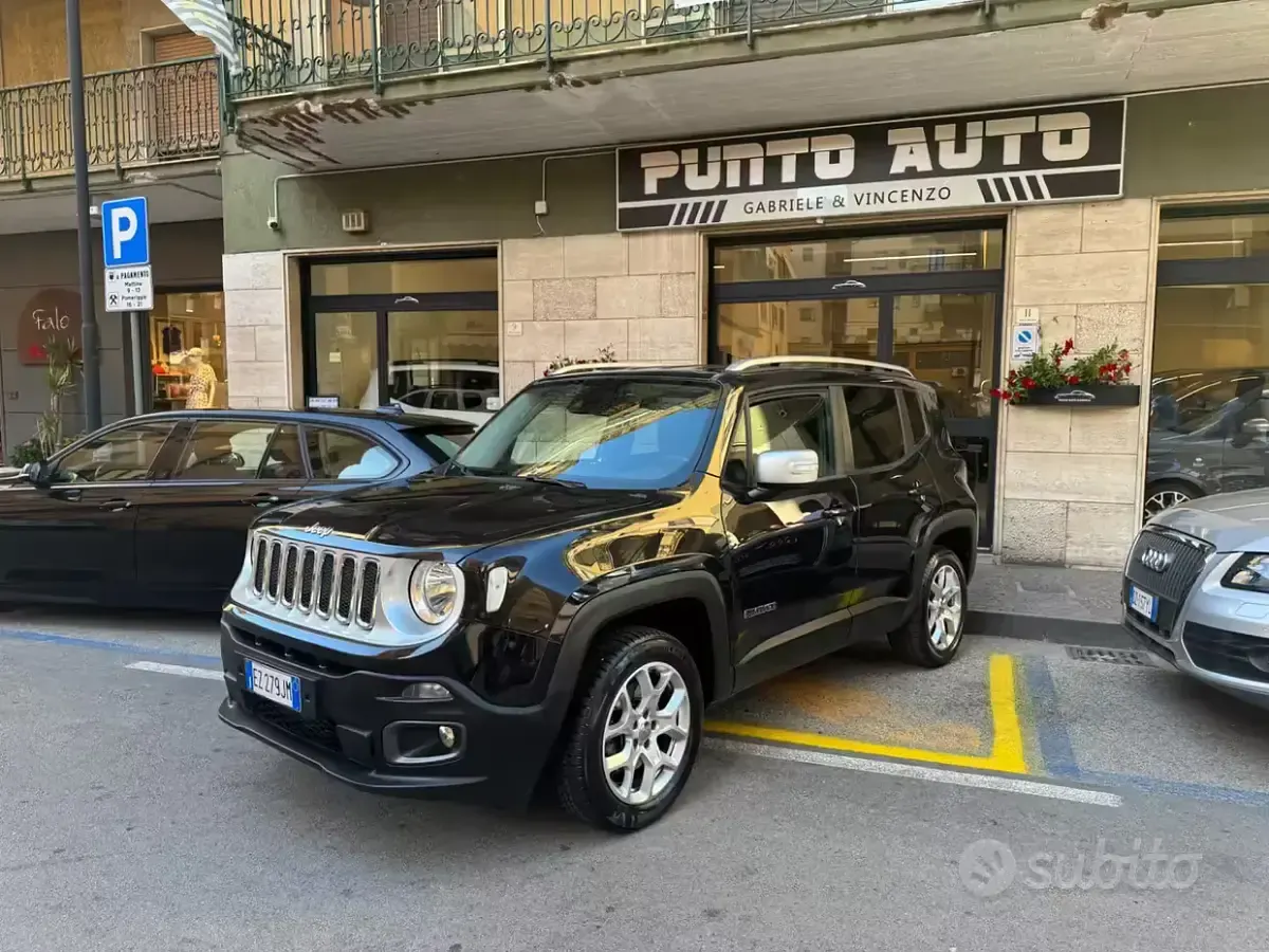 Usata Jeep Renegade 140 CV (102 kW) 2015 Nero SUV