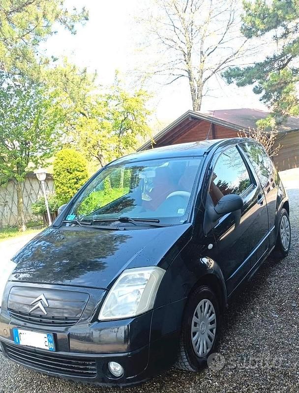 Usata Citroën C2 Elegance 60 CV (44 kW) 2004 Nero Utilitaria