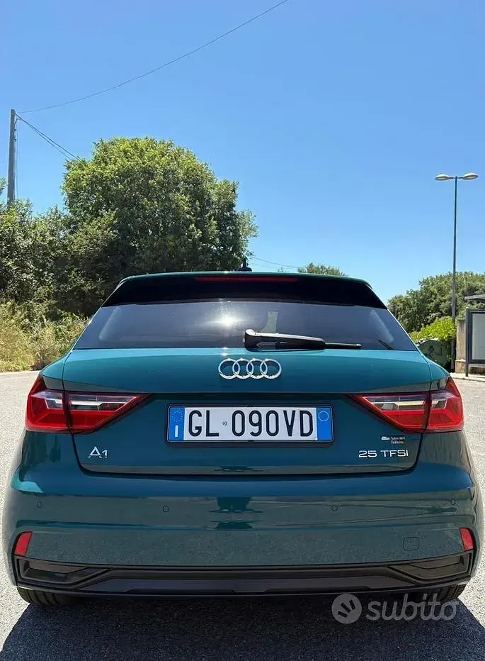 Usata Audi A1 95 CV (69 kW) 2022 Verde SUV