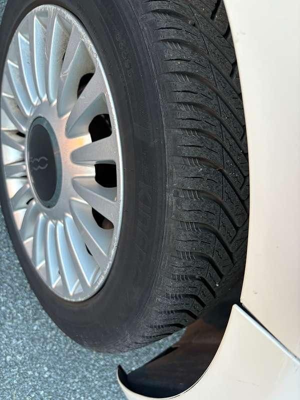Usata Fiat 500 Lounge 69 CV (50 kW) 2007 Bianco Utilitaria