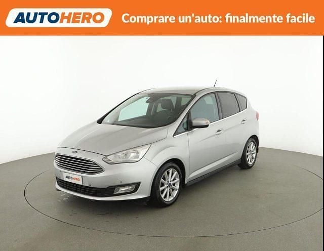 Gebraucht Ford C-MAX Titanium 120 PS (88 kW) 2018 Silber Van / Kleinbus