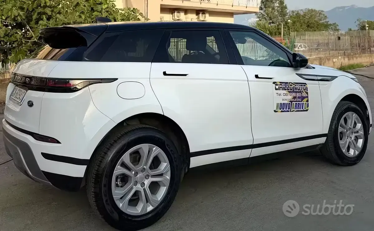 Usata Land Rover Range Rover evoque Dynamic 150 CV (110 kW) 2020 Bianco SUV