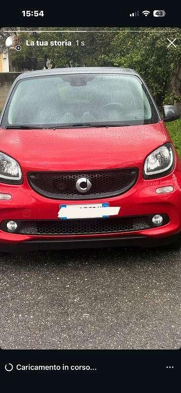 Usata Smart ForFour Prime 90 CV (66 kW) 2018 Rosso Utilitaria