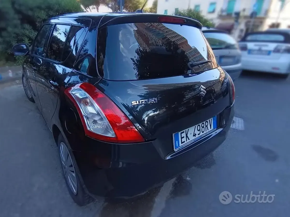 Usata Suzuki Swift GL 75 CV (55 kW) 2011 Nero Utilitaria