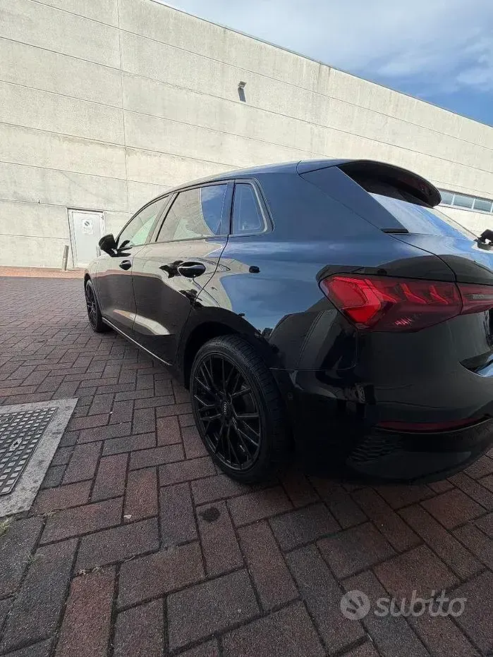 Usata Audi A3 Sport 150 CV (110 kW) 2023 Nero Berlina