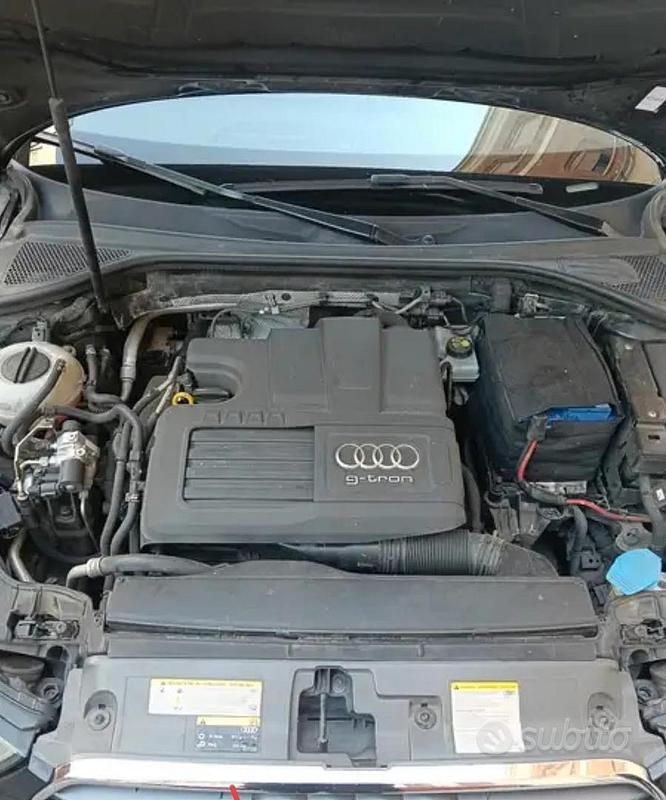 Usata Audi A3 Sportback g-tron 110 CV (80 kW) 2016 Nero Utilitaria