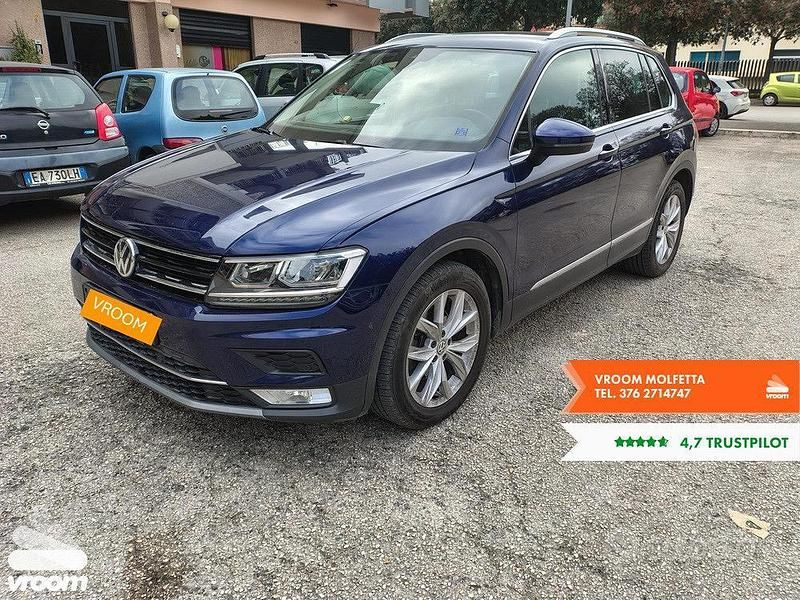 Usata VW Tiguan 150 CV (110 kW) 2017 Blu SUV
