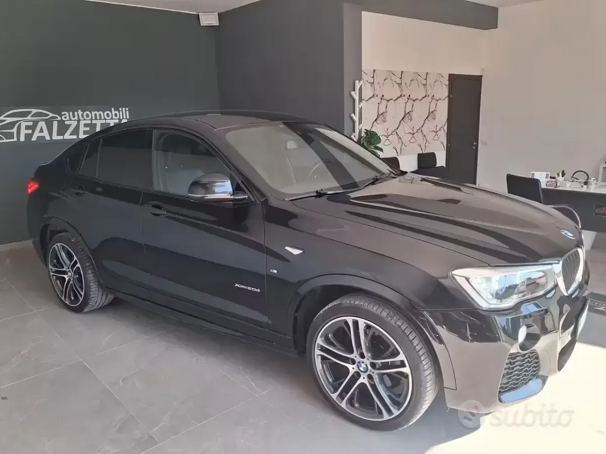 Usata BMW X4 M Sport 190 CV (139 kW) 2018 Nero SUV