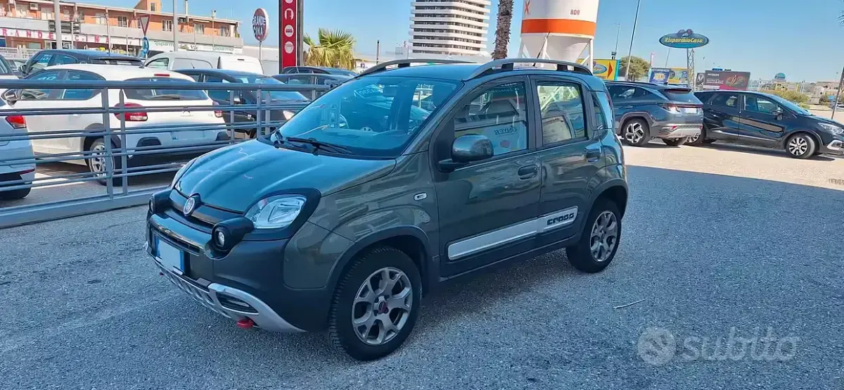 Usata Fiat Panda Cross Cross 95 CV (69 kW) 2016 Verde Utilitaria
