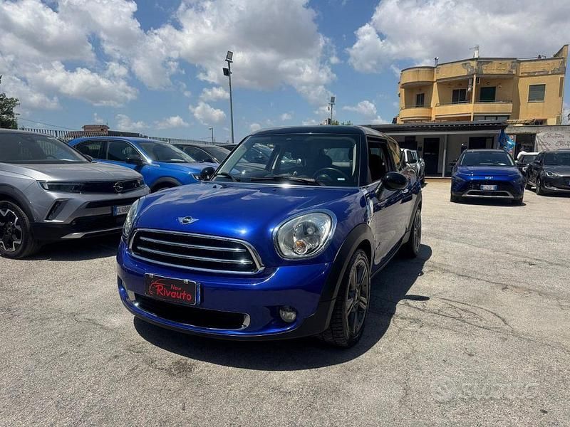 Usata Mini Cooper D Paceman 111 CV (81 kW) 2014 Blu SUV