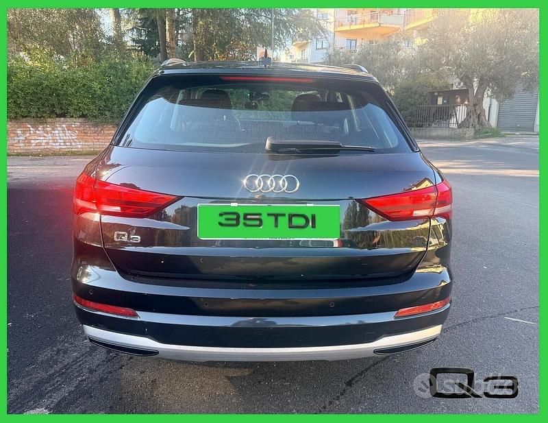 Usata Audi Q3 Advanced Plus 150 CV (110 kW) 2021 Nero SUV