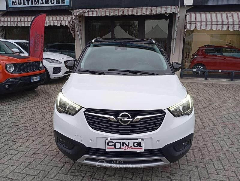 Usata Opel Crossland X GS Line 110 CV (80 kW) 2017 Bianco SUV