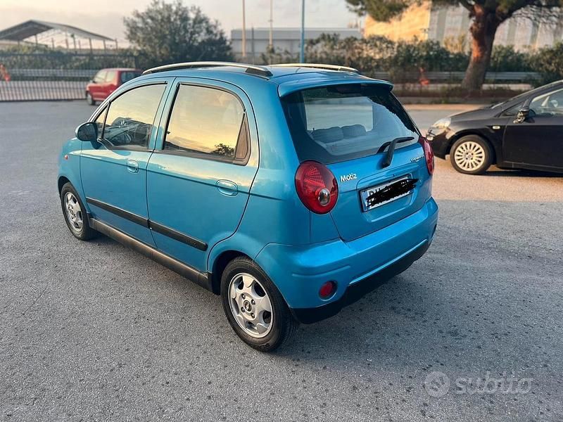 Usata Chevrolet Matiz 2008 Blu Utilitaria