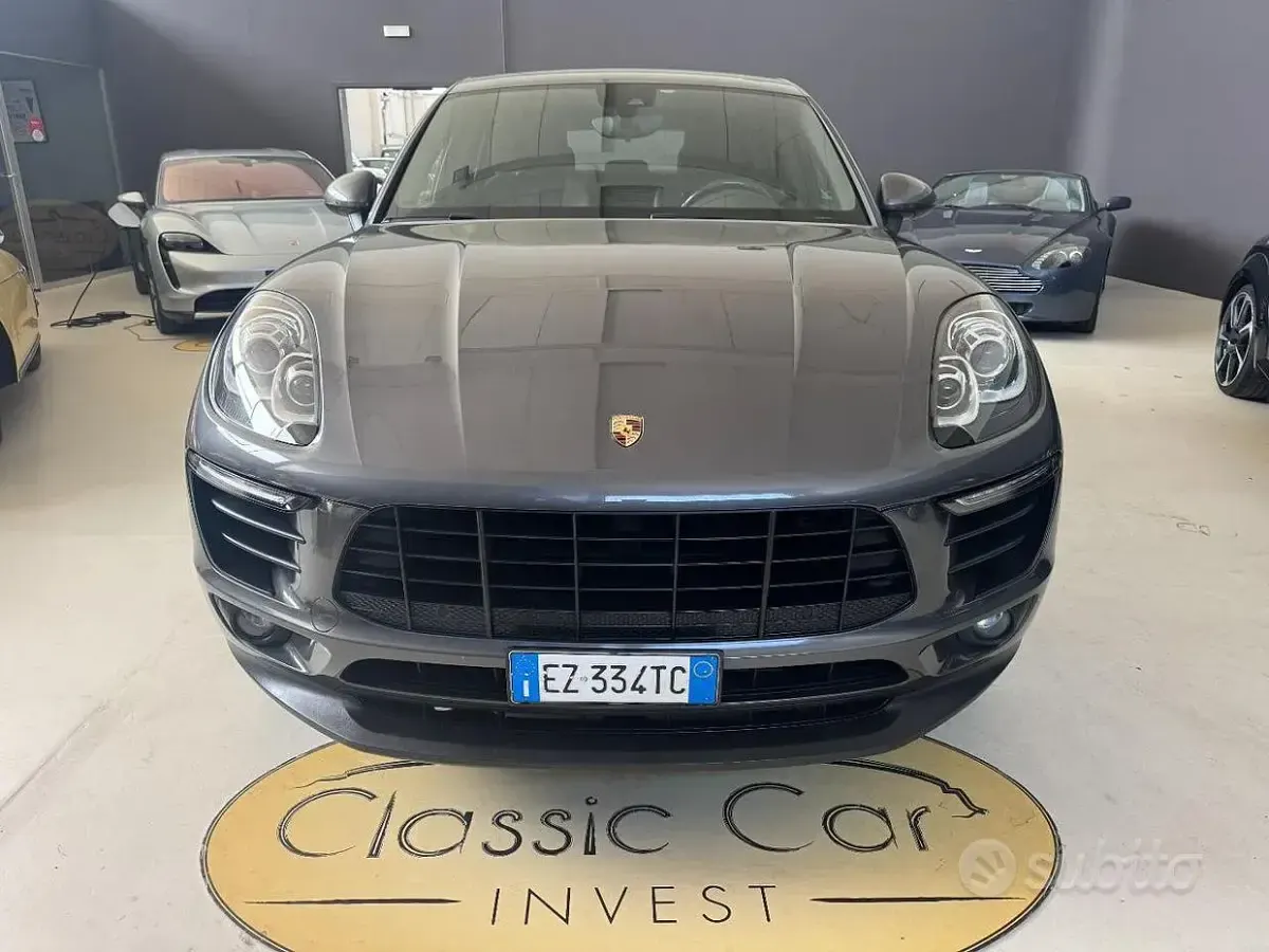 Usata Porsche Macan 250 CV (183 kW) 2015 Grigio antracite SUV