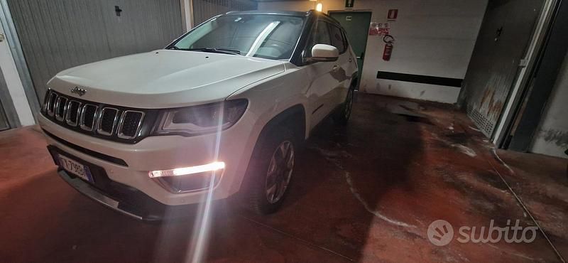 Usata Jeep Compass Limited 170 CV (125 kW) 2018 Bianco SUV