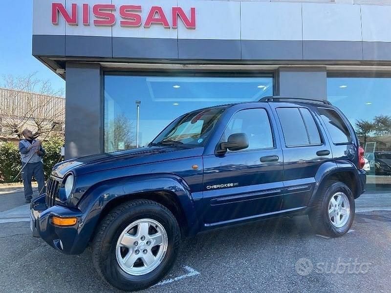 Usata Jeep Cherokee Limited 142 CV (104 kW) 2002 Blu SUV