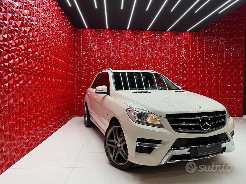 Usata Mercedes ML350 Premium 258 CV (189 kW) 2012 Bianco SUV