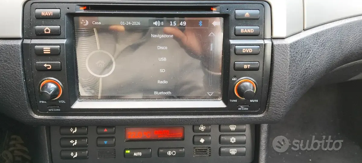 Usata BMW 318 Cabriolet 143 CV (105 kW) 2003 Grigio Cabrio
