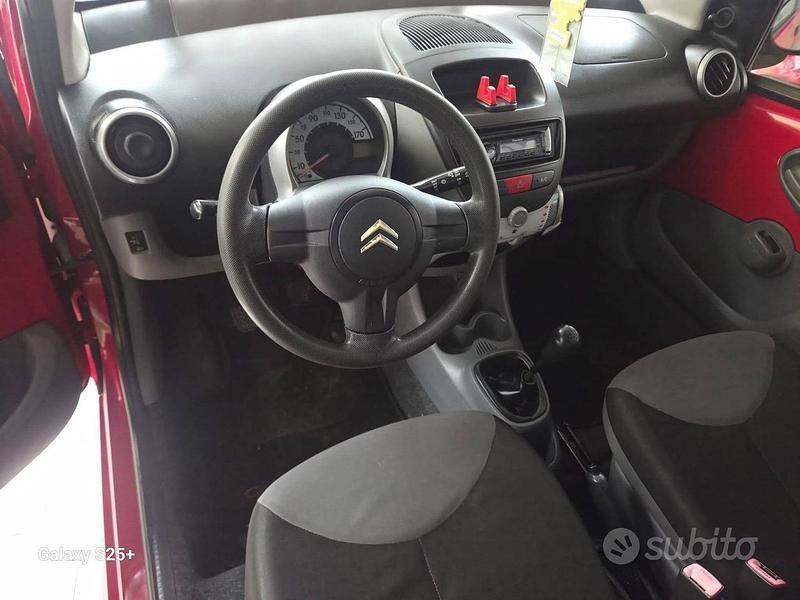 Usata Citroën C1 68 CV (50 kW) 2009 Rosso Utilitaria