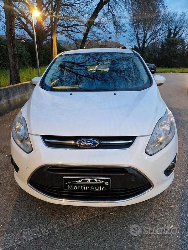 Usata Ford C-MAX 95 CV (69 kW) 2013 Bianco Monovolume