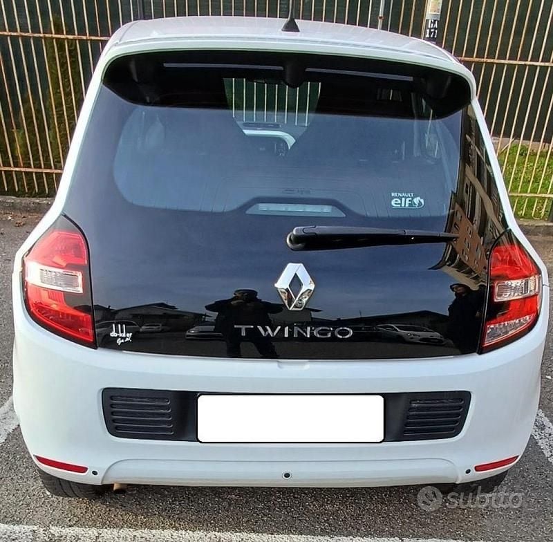 Usata Renault Twingo SE 69 CV (50 kW) 2018 Bianco Utilitaria
