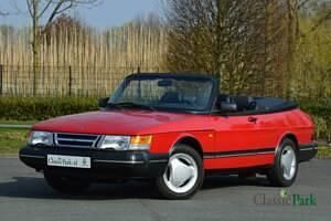 Usata Saab 900 Cabriolet 126 CV (92 kW) 1993 Rosso Cabrio