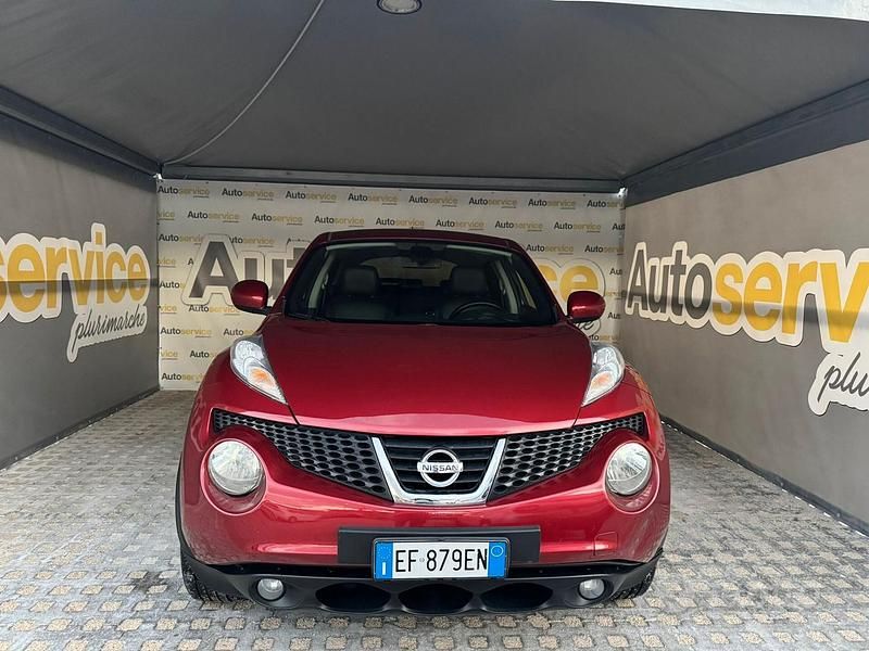 Usata Nissan Juke Tekna 117 CV (86 kW) 2010 Rosso SUV