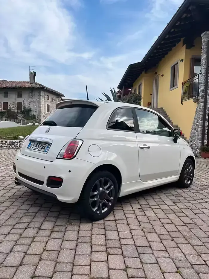 Usata Fiat 500S S 69 CV (50 kW) 2015 Bianco Berlina