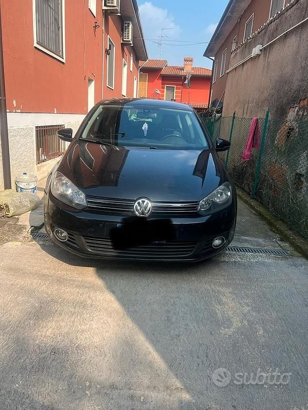 Usata VW Golf VI 2011 Nero Utilitaria