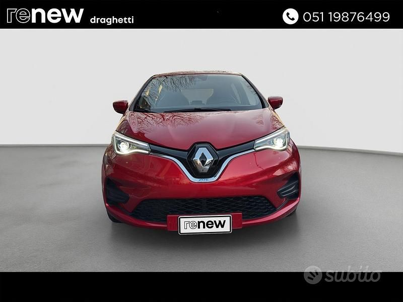 Usata Renault Zoe Zen 100 kW (136 CV) 2021 Rosso Utilitaria