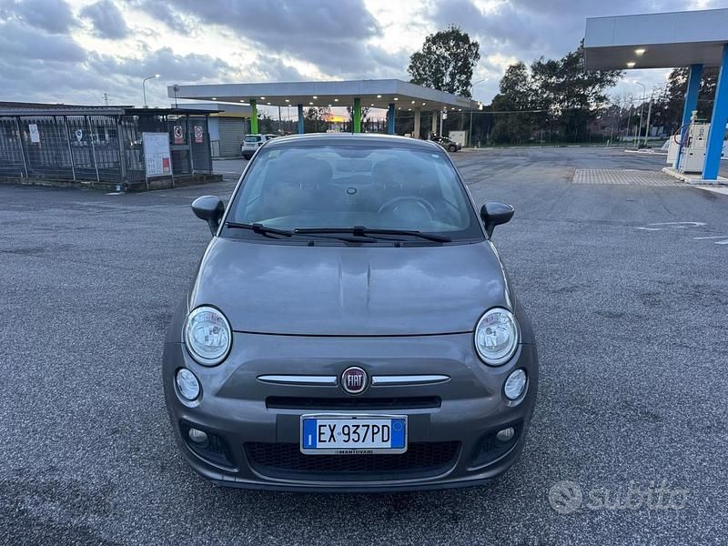 Usata Fiat 500 Lounge 69 CV (50 kW) 2016 Marrone Berlina