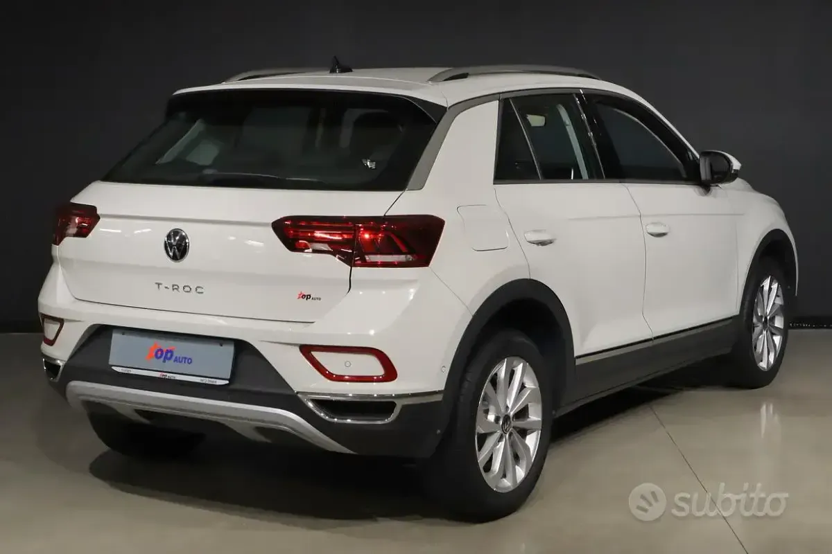 Usata VW T-Roc Style 150 CV (110 kW) 2022 Bianco SUV