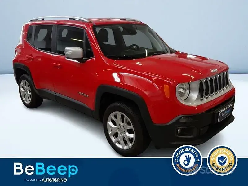 Usata Jeep Renegade Limited 140 CV (102 kW) 2018 Rosso pastello SUV