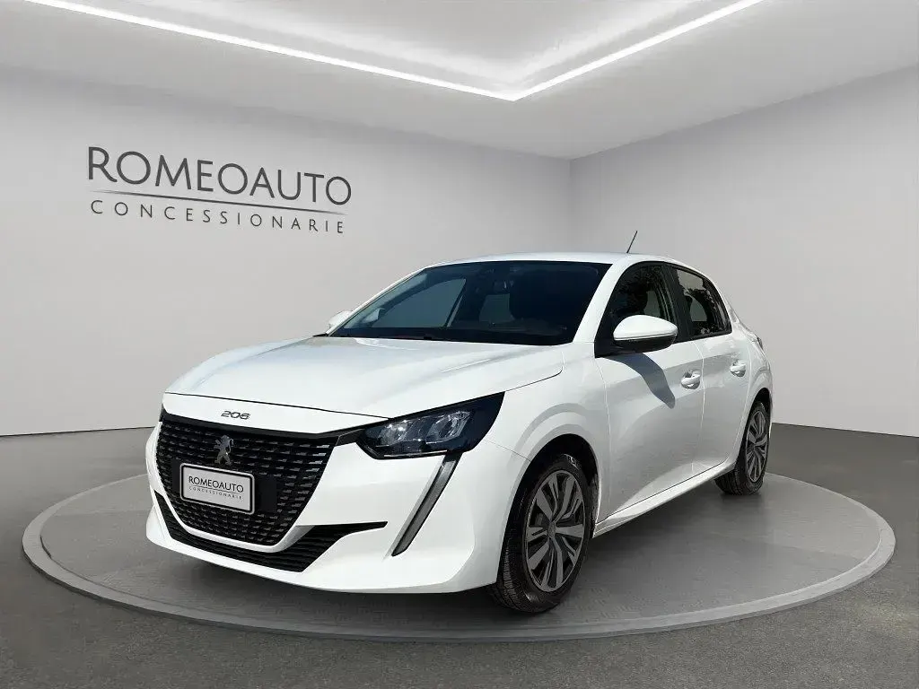 Usata Peugeot 208 Active 75 CV (55 kW) 2020 Bianco Utilitaria