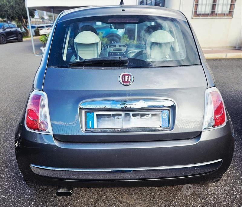 Usata Fiat 500 Lounge 85 CV (62 kW) 2011 Grigio Berlina