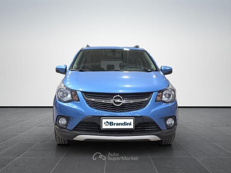 Usata Opel Karl Rocks 75 CV (55 kW) 2018 Azzurro Utilitaria