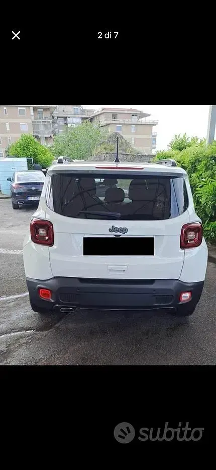 Usata Jeep Renegade 80th Anniversary 131 CV (96 kW) 2021 Bianco SUV