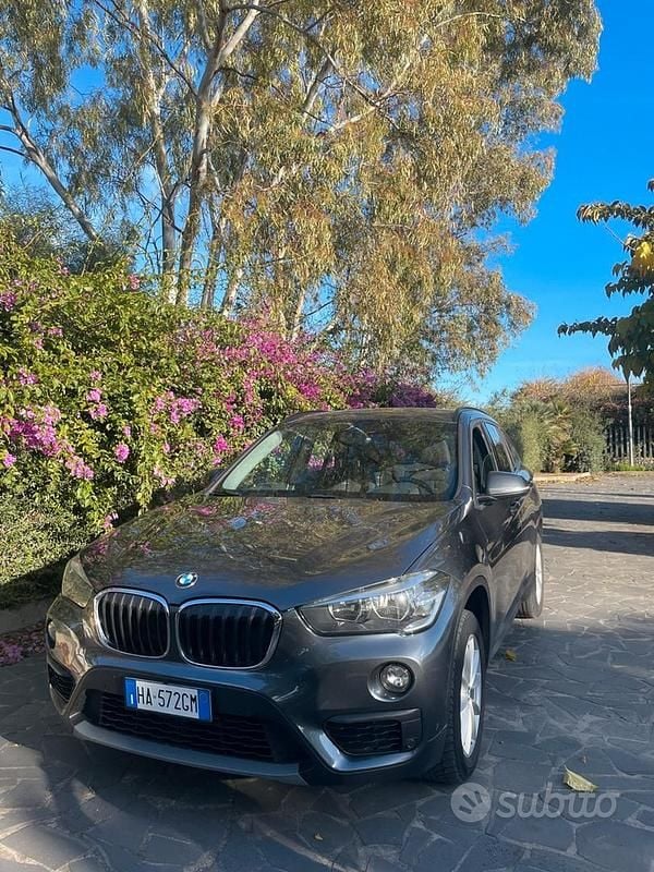 Usata BMW X1 Efficient Dynamics 150 CV (110 kW) 2019 Grigio SUV