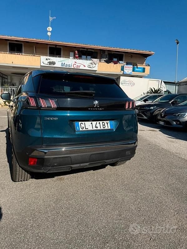 Usata Peugeot 3008 131 CV (96 kW) 2022 Blu Berlina