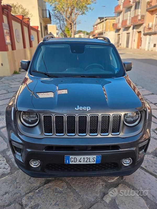 Usata Jeep Renegade 130 CV (95 kW) 2021 Grigio SUV