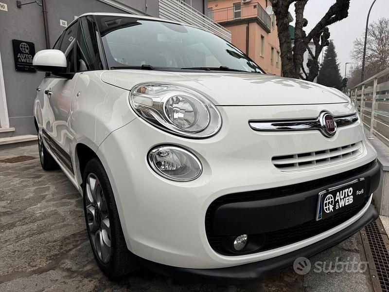 Usata Fiat 500L Lounge 95 CV (69 kW) 2016 Bianco Monovolume