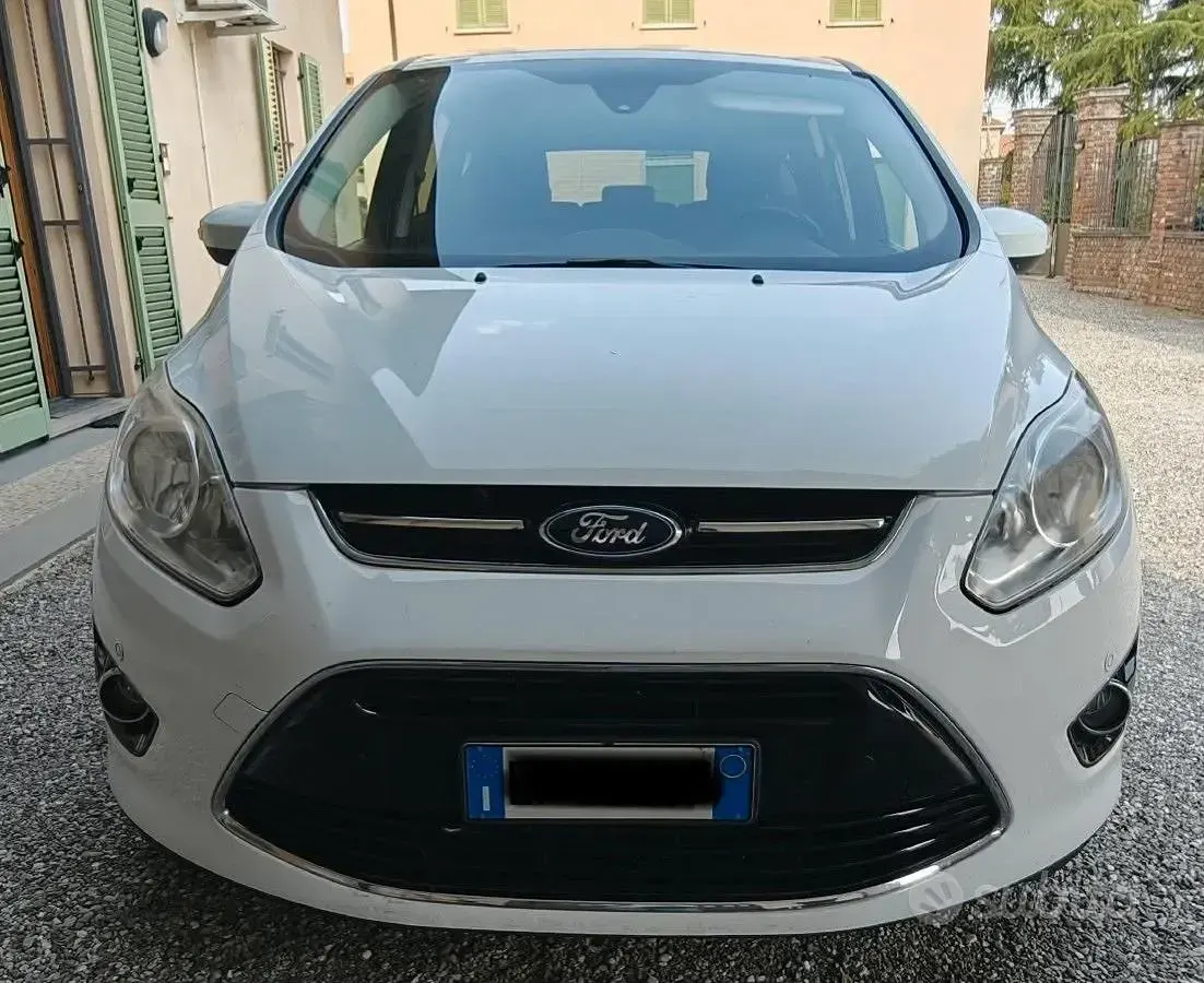Usata Ford C-MAX 105 CV (77 kW) 2014 Bianco Monovolume